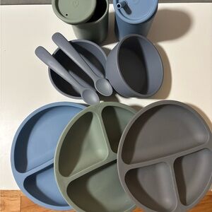 Wee Sprouts and Mushie Silicone Bundle